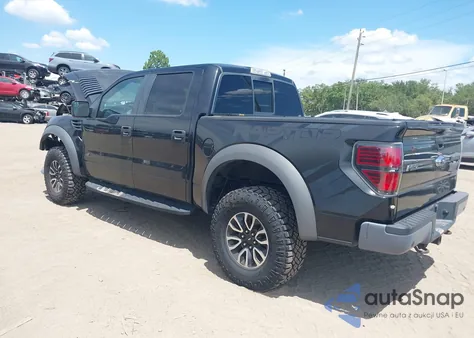 2013 Ford F-150 Svt Raptor z USA, uszkodzony, nr VIN 1FTFW1R65DFD93759